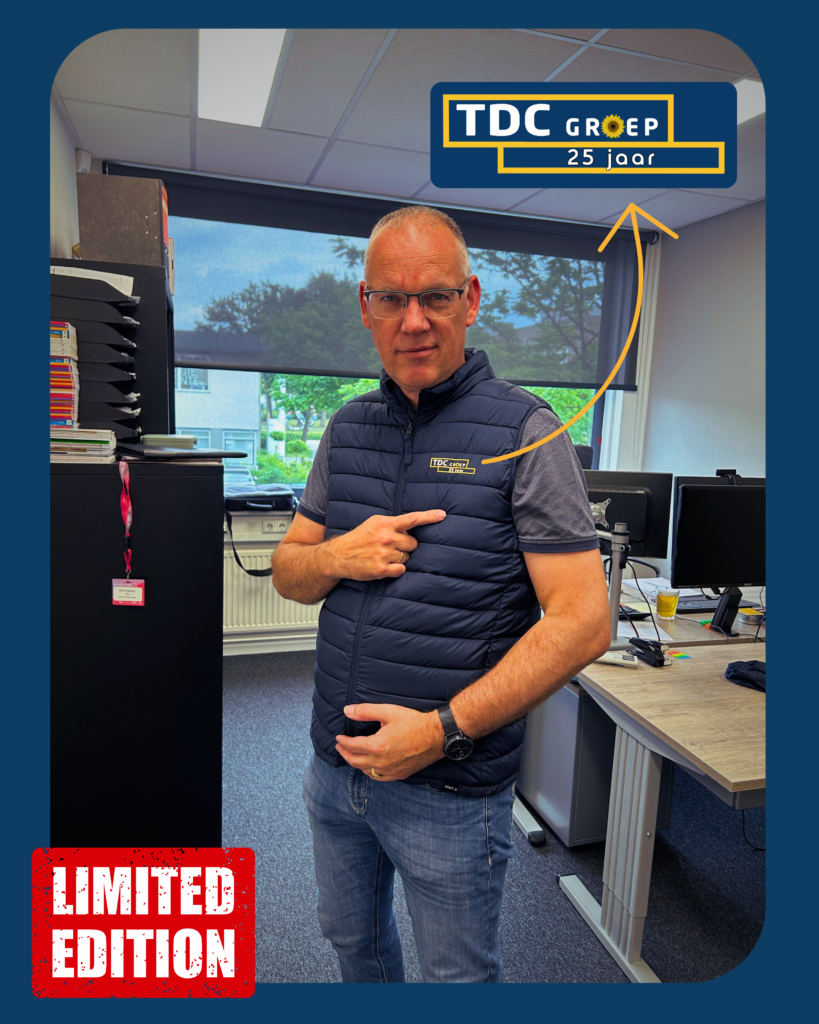 Bodywarmer TDC 25 jaar