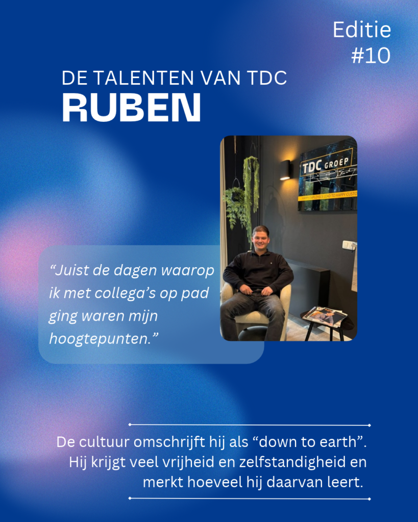 Talenten van TDC Ruben 1